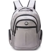 Delsey Sac à dos gris clair / noir