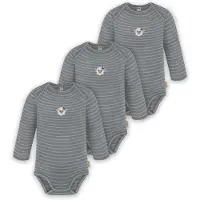Normani Barboteuse / body 'Auckland' gris / gris fumé