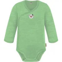 Normani Barboteuse / body 'Kaitaia' beige / vert / noir / blanc