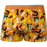 Normani Boxers mélange de couleurs / orange