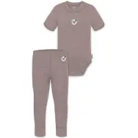 Normani Barboteuse / body rose / blanc