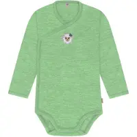 Normani Barboteuse / body 'Kaitaia' beige / vert / noir / blanc