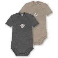Normani Barboteuse / body 'Tauranga' beige / anthracite / mélange de couleurs
