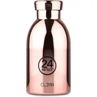 24Bottles Gourdes 'Clima' rose ancienne / noir