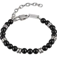 Breil Bracelet noir / argent