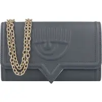 CHIARA FERRAGNI Pochette 'Eyelike' bleu marine