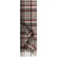 Roeckl Écharpe 'SCOTTISH TARTAN DAMEN' écru / gris / rouge foncé / noir