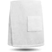 Normani Peignoir court ' Mersin ' blanc