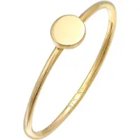 Elli PREMIUM Bague 'Geo' or