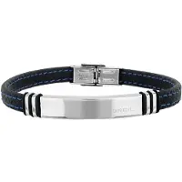 Breil Bracelet noir / argent