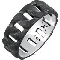 KUZZOI Bague noir