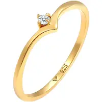 Elli DIAMONDS Bague 'Engagement' or