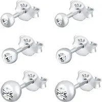 Elli Boucles d'oreilles argent