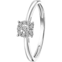 Lucardi Bague argent / transparent