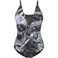 Rock Rebel by EMP Maillots de bain de - S - M - pour Femme - olive - Taille M