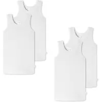 Schiesser Maillot de corps 'All day Basic' blanc
