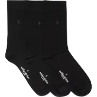 Seidensticker Chaussettes 'Schwarze Rose' noir / blanc