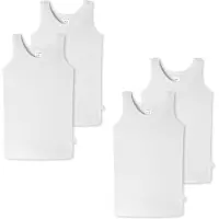 Schiesser Maillot de corps blanc