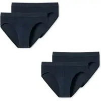 Schiesser Sous-vêtements 'All day Basic' bleu nuit