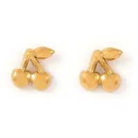 Timi Of Sweden Boucles d'oreilles 'Amour' or