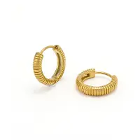 Timi Of Sweden Boucles d'oreilles 'Vivia' or