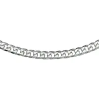 Vigor Halskette Schwere Gourmet 5,0 mm - Silber, (Argent)
