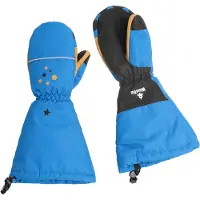 WEEDO FUNWEAR Gants 'Monster' bleu / jaune / noir / blanc