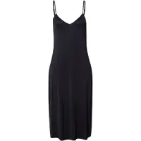 Hanro Chemise de nuit 'Satin Deluxe' noir