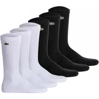 Lacoste Chaussettes noir / blanc