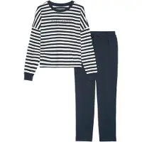 Marc O'Polo Pyjama ' Mix & Match Cotton ' bleu