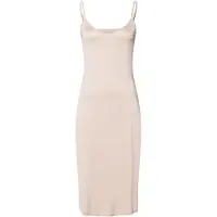 Hanro Chemise de nuit 'Satin Deluxe' beige