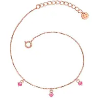 Glanzstücke Bracelet or rose / rose