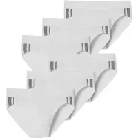 Schiesser Slip gris / blanc