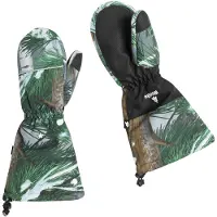 WeeDo Gants 'COSMO WOODS' marron / vert / noir / blanc