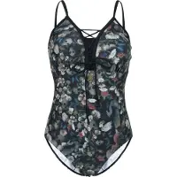 Harry Potter Maillots de bain de - Forbidden Forest Vibes - S - XL - pour Femme - multicolore - Taille M