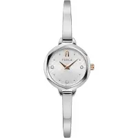 Furla Montre à affichage analogique 'Petite Bangle' or / argent