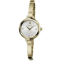 Furla Montre à affichage analogique 'Bangle' or
