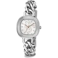Furla Montre à affichage analogique 'TV SHAPE' argent