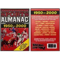 Fanatic Retour vers le futur Lingot métallique Sport Almanac édition limitée