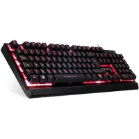 SPIRIT OF GAMER CLA-EK70ES, Avec ou sans fil, Sans fil RF + USB, Commutateur semi-mécanique, QWERTY, LED RGB, Noir