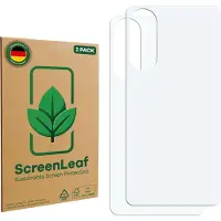 ScreenLeaf Film de protection d'écran, Protection d'écran Écologique, Clear, Anti-Rayures (2 pcs, Samsung Galaxy S25 Edge), Téléphone portable : film de protection, Transparent