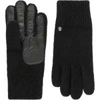 Roeckl Gants 'KLASSISCHER WALKHANDSCHUH MIT LEDERINNENHAND' noir