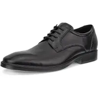 Ecco METROPOLE MILAN Chaussures d'affaires pour hommes Chaussures à lacets noires élégantes