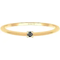 Elli DIAMONDS Bague or / noir