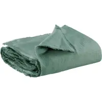 Vivaraise Edredon Uni Laly Prusse 85 X 200 Cm Vivaraise