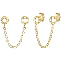 Glanzstücke Boucles d'oreilles jaune d'or