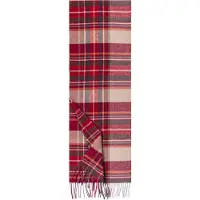 Roeckl Écharpe 'SCOTTISH TARTAN DAMEN' beige / gris / rouge