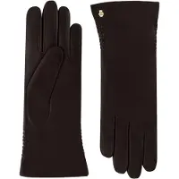 Roeckl Gants 'REGINA' marron châtaigne / brun foncé