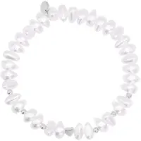 Heidemann Bracelet 'Celera ' argent / blanc perle