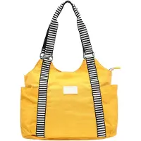 Mindesa Cabas jaune / noir / blanc